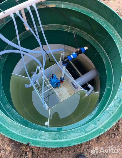 Монтаж септика под ключ