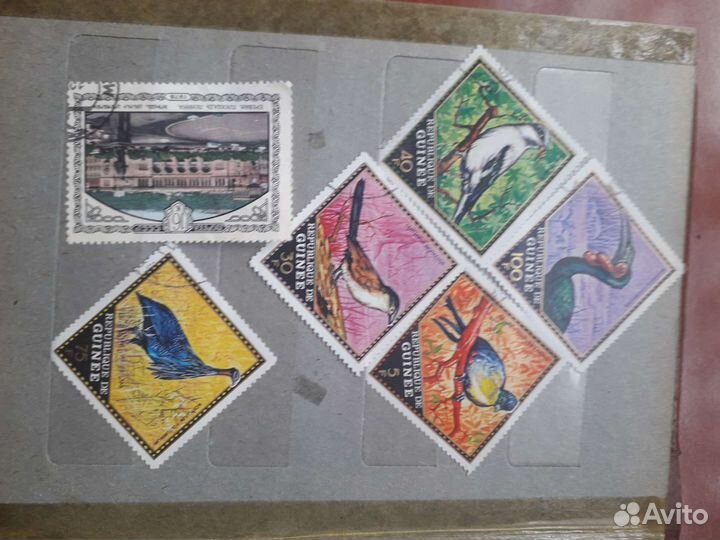 Альбом с марками 1960-1977