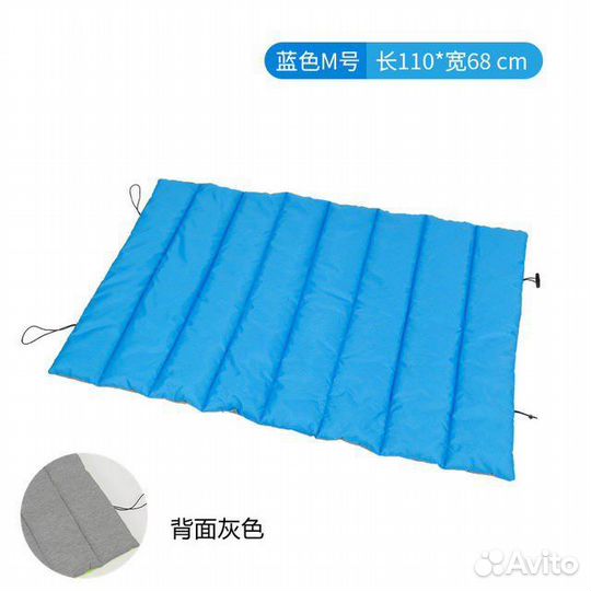 Коврик мягий лежак складной для собак для йоги