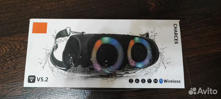 Колонка charge 6 + RGB