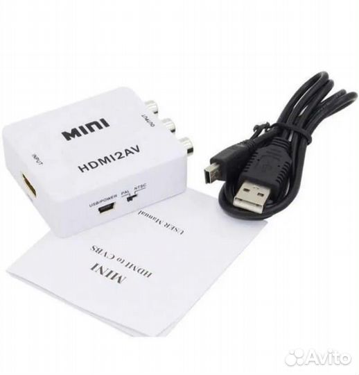 Конвертер hdmi rca