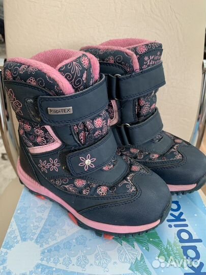 Ботинки для девочки мембрана Kapika