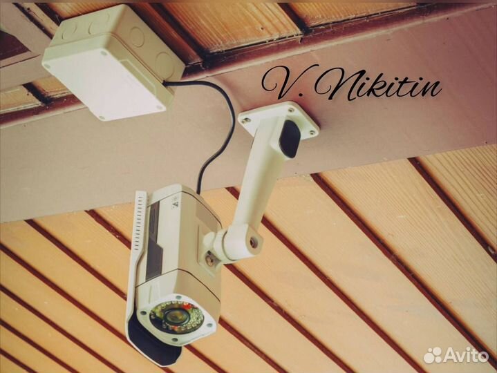 Установка камер видеонаблюдения для дома и бизнеса