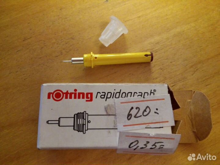 Пишущие элементы для рапидографов Rotring