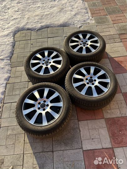 Комплект колес r 16 205/55 на литых дисках