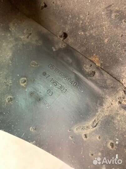 Насадка глушителя левая Bmw 7Er F01 F02 2008-2015