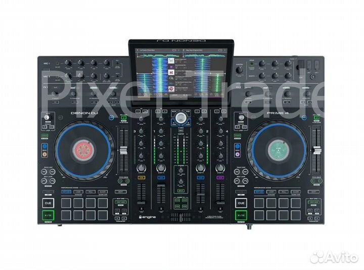 DJ контроллер Denon Prime 4(White)