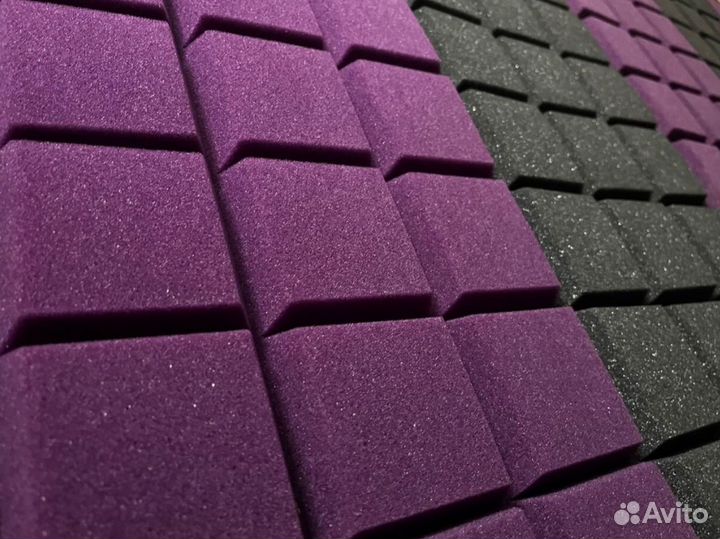 Акустический поролон квадраты