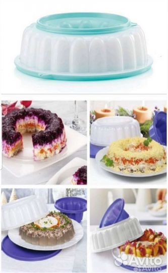 Tupperware Очарование. Форма для желе. Набор Кофе