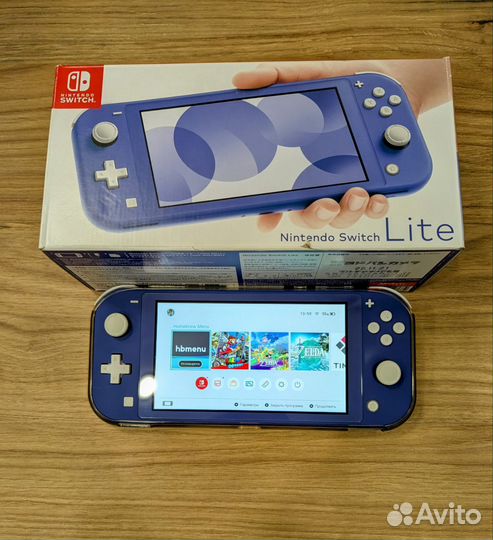 Nintendo switch lite прошитая