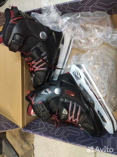 Коньки Fila X-One Ice раздвижные 35-38 Новые