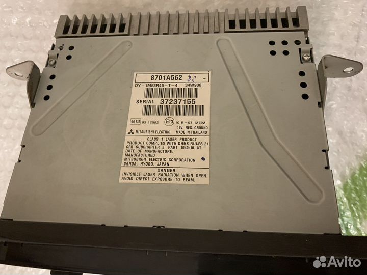 Штатная магнитола mitsubishi asx