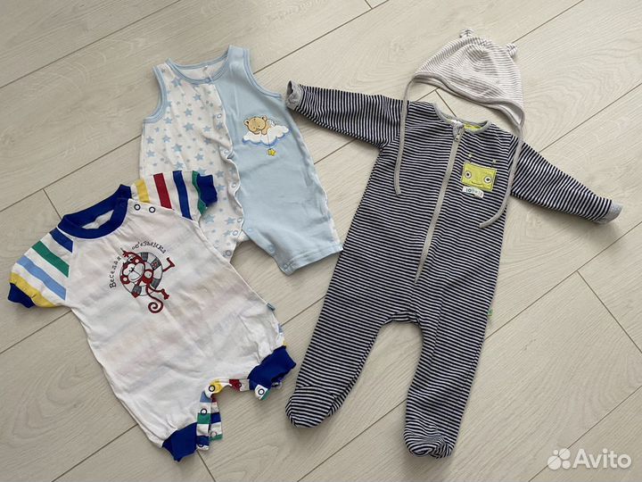 Вещи на мальчика пакетом 68 р