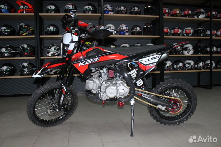 Питбайк K2R PF 190 PRO 17/14 (Red/Black)