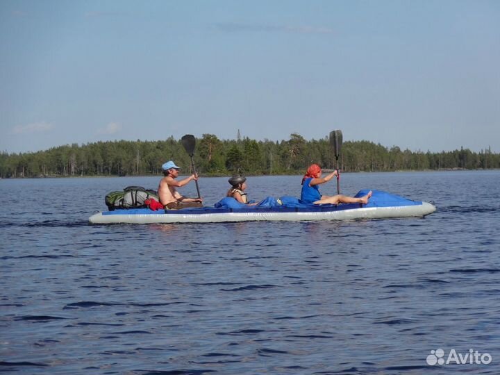 Байдарка Щ-3 с баллонами из пу-ткани