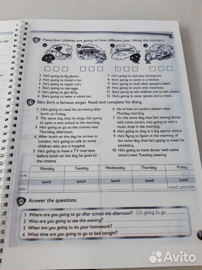 Учебник и рабочая тетрадь Kid's box 5 класс