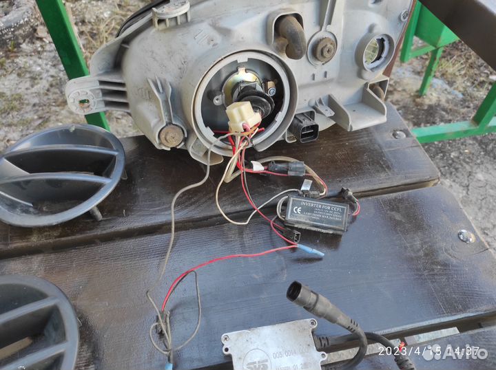 Фары на Санта Фе