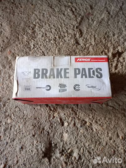 Тормозные колодки передние honda civic