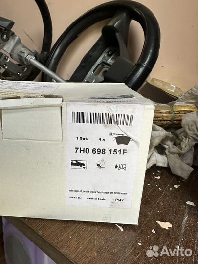 Тормозные колодки передние volkswagen caravelle Т6