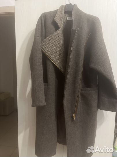 Пальто женское демисезонное 46