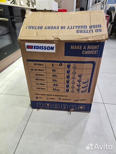 Водонагреватель накопительный Edisson ER 50 V