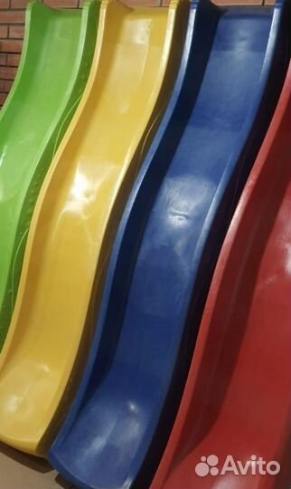 Детская горка пластиковая для дома