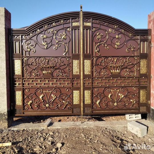 Кованые ворота от производителя