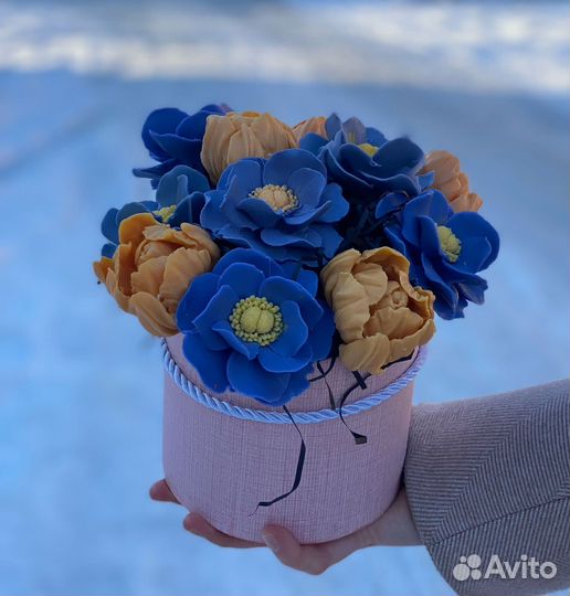 Мыльные букеты