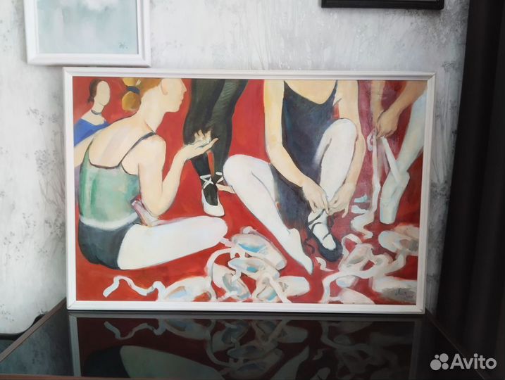 Картина маслом на холсте большая