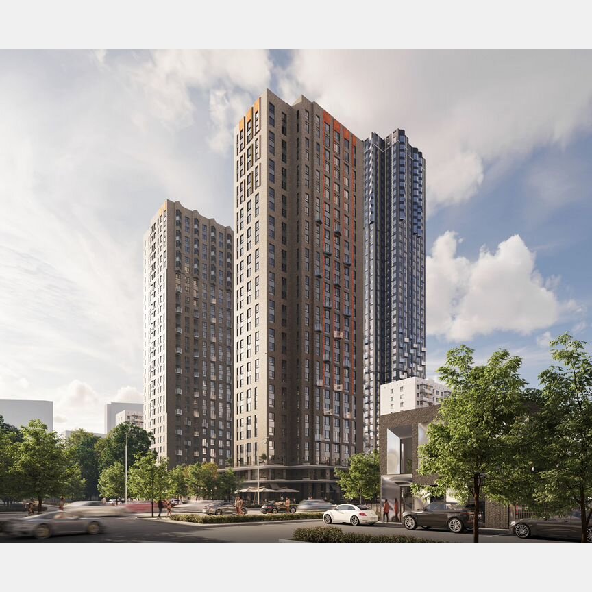 2-к. квартира, 50,7 м², 17/28 эт.