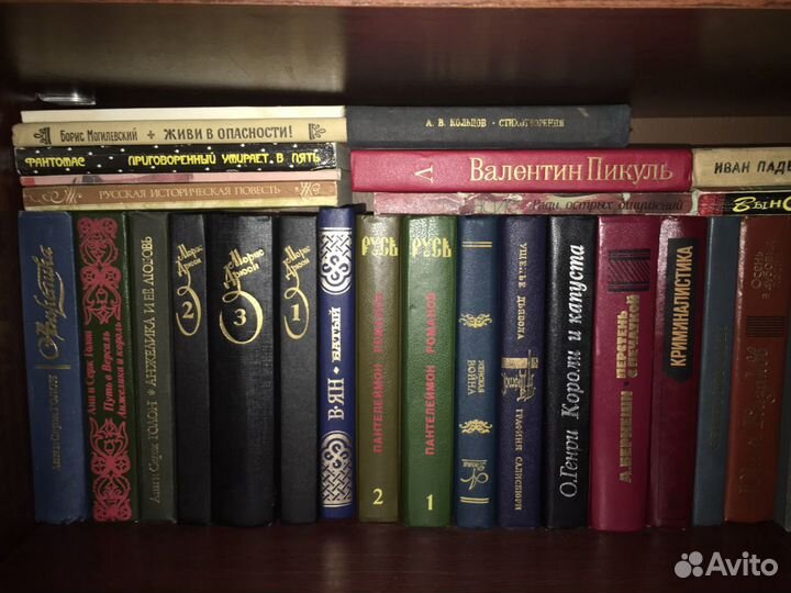 Книги из домашней библиотеки