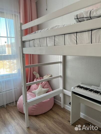 Кровать чердак из сосны