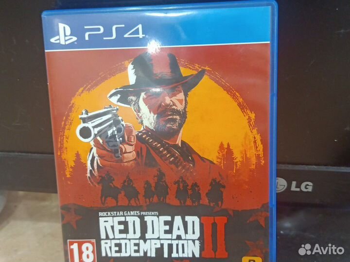 Диски на ps4 RED dead 2