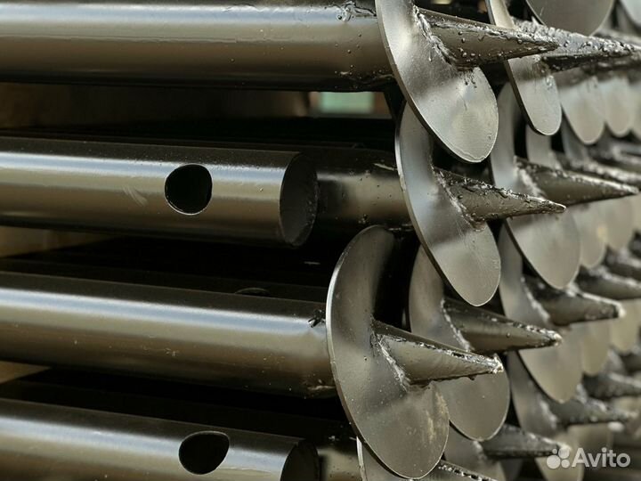 Фундамент на винтовых сваях