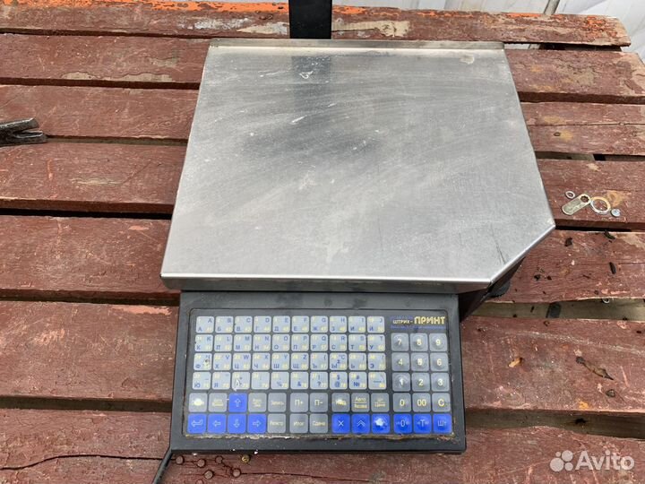 Весы штрих-принт М 15-2,5 со стойкой