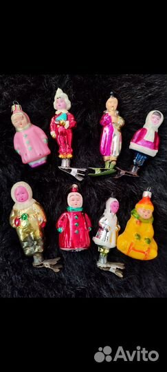 Елочные игрушки СССР
