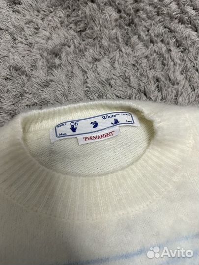 Off White свитер мужской