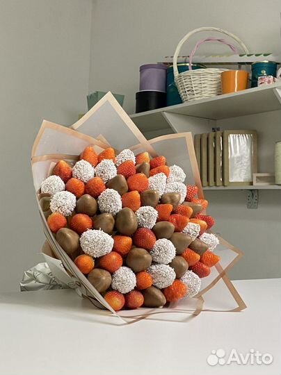 Клубника в бельгийском шоколаде набор