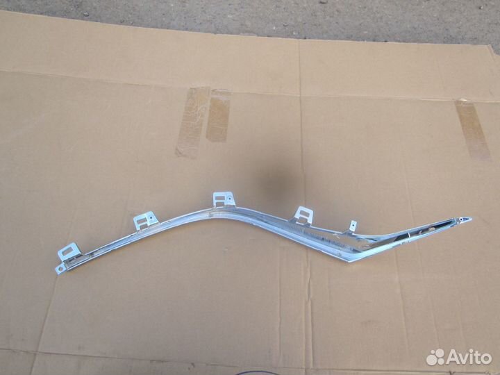 Хром решётки радиатора лев Аналог Mazda 3 BM 13-15