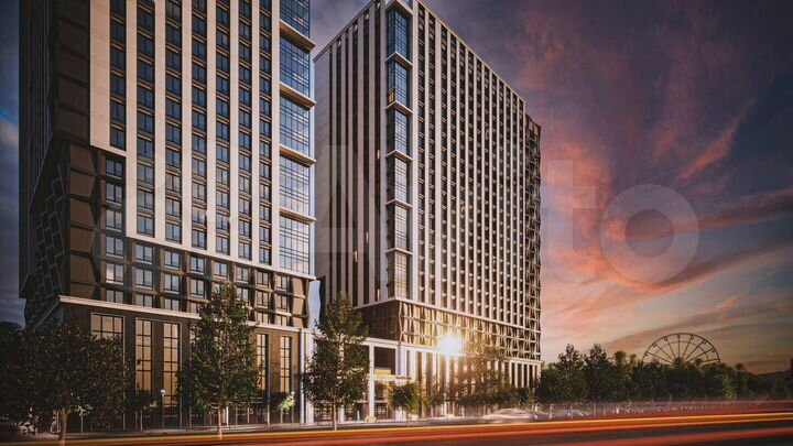 3-к. квартира, 92,4 м², 24/25 эт.