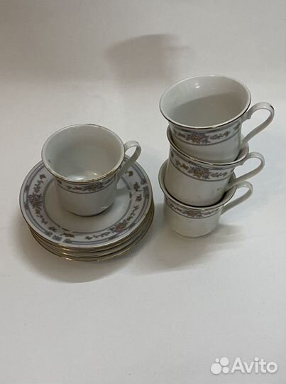 Чашка с блюдцем набор