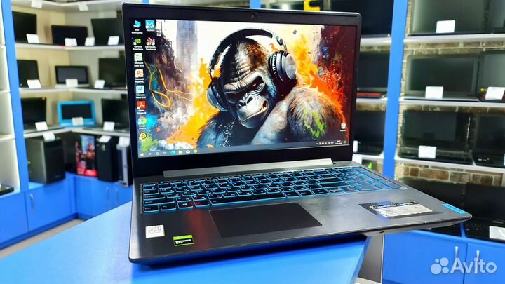 Игровой ноутбук Lenovo i5-9300H 8gb GTX 1050 3gb