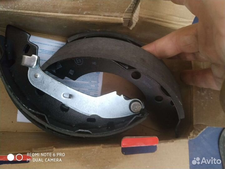 Тормозные колодки renault