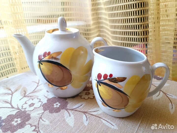 Чайник заварочный молочник СССР пфз