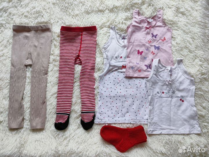 Одежда пакетом для девочки 86 92 весна / осень