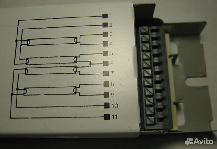 Светильник потолочный армстронг + 4 лампы