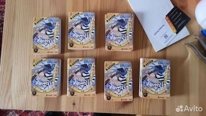 Коллекционные карточки ван пис