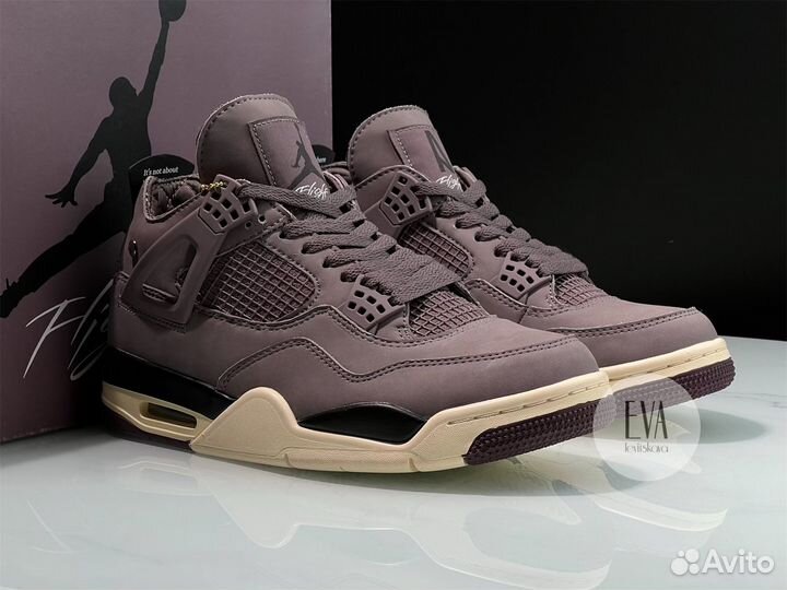 Кроссовки A Ma Maniére X Air Jordan 4 'Violet Ore'