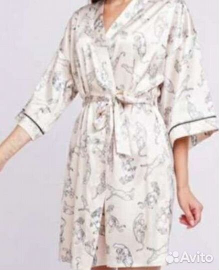 Халат+майка+шорты