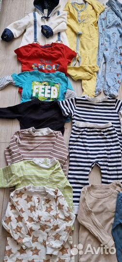 Детские вещи пакетом на мальчика 80,86 92